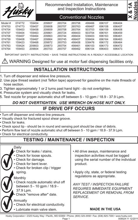 1-888-hd-husky|husky nozzle warranty lookup.